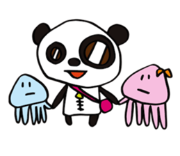 LINE sticker by Panda Alien. sticker #994531