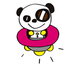 LINE sticker by Panda Alien. sticker #994536