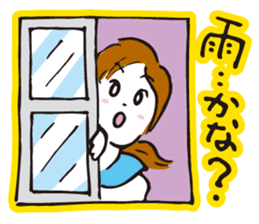 Go for it, it is girl tennis club sticker #994658