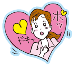 Go for it, it is girl tennis club sticker #994684