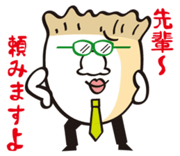 Mushroom salaryman sticker #994856