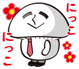 Mushroom salaryman sticker #994876