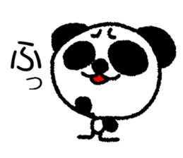 Crayon Panda sticker #995047