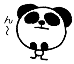 Crayon Panda sticker #995049