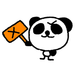 Crayon Panda sticker #995067