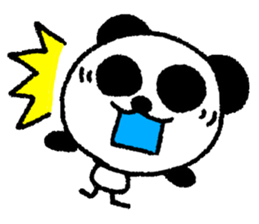 Crayon Panda sticker #995071