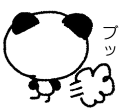 Crayon Panda sticker #995072