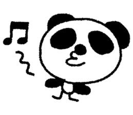 Crayon Panda sticker #995073