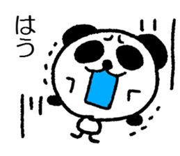 Crayon Panda sticker #995074