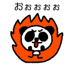 Crayon Panda sticker #995082