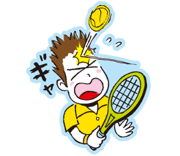 Go for it, it is boy tennis club sticker #995139