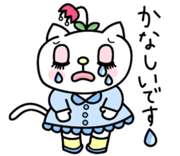 Cute cat's Happy Days sticker #995608