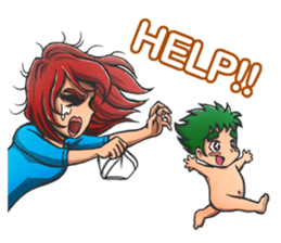 Love is all Family sticker #995717