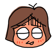 "Dopey Umechan" Funny Faces sticker #995811