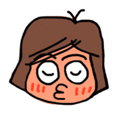 "Dopey Umechan" Funny Faces sticker #995812