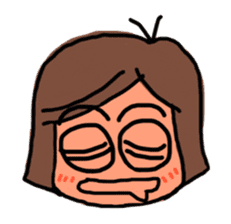"Dopey Umechan" Funny Faces sticker #995821