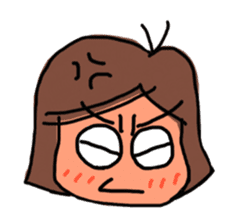 "Dopey Umechan" Funny Faces sticker #995828