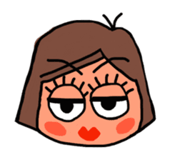 "Dopey Umechan" Funny Faces sticker #995830