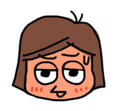 "Dopey Umechan" Funny Faces sticker #995832