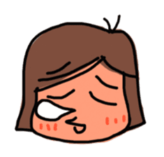 "Dopey Umechan" Funny Faces sticker #995834