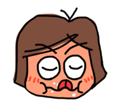 "Dopey Umechan" Funny Faces sticker #995836