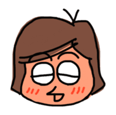 "Dopey Umechan" Funny Faces sticker #995837