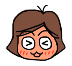 "Dopey Umechan" Funny Faces sticker #995840