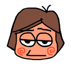 "Dopey Umechan" Funny Faces sticker #995844