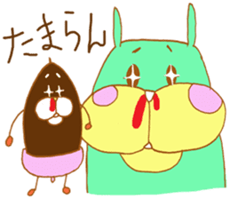 squirrel with an acorn sticker #996541