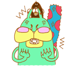 squirrel with an acorn sticker #996551