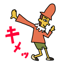 Sticker of cricket and Pinocchio sticker #996865