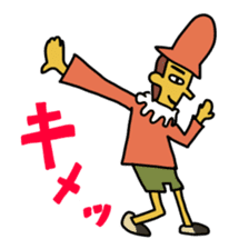 Sticker of cricket and Pinocchio sticker #996865