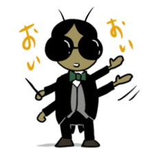 Sticker of cricket and Pinocchio sticker #996869