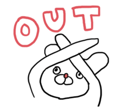 easy bear sticker #996915