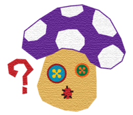 Handicraft mushrooms sticker #997451