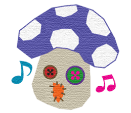 Handicraft mushrooms sticker #997465
