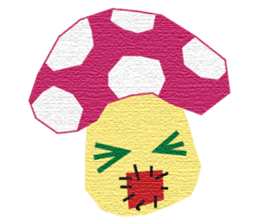 Handicraft mushrooms sticker #997471