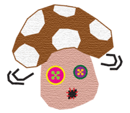 Handicraft mushrooms sticker #997473