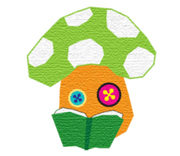 Handicraft mushrooms sticker #997482