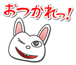 Rabbit and Tortoise sticker #998009