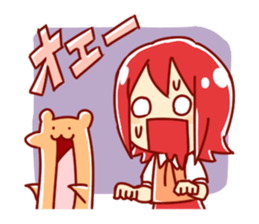 PRAIBIE and GIRL 2nd sticker #998258