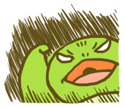 Sea turtle U-san! sticker #998333