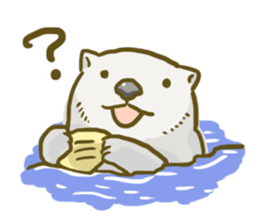 Sea turtle U-san! sticker #998357