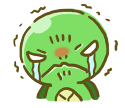 Sea turtle U-san! sticker #998363