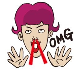 He is of uncertain age! Mr.Osamu sticker #998492