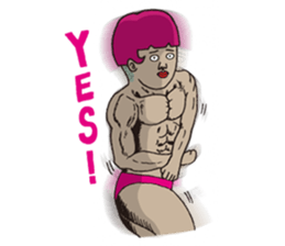 He is of uncertain age! Mr.Osamu sticker #998503