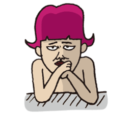 He is of uncertain age! Mr.Osamu sticker #998509