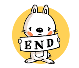 Life sticker moody Usa-kun sticker #998988