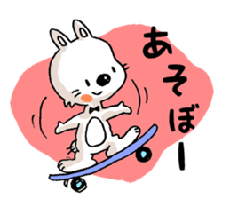 Life sticker moody Usa-kun sticker #999001