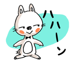 Life sticker moody Usa-kun sticker #999006